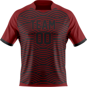 Maillot de football personnalisé avancé pour clubs, équipes, ligues, écoles sportives – Léger, séchage rapide, polyester/coton écologique, OEM - Product Image 4