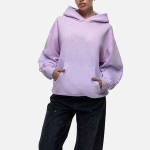 Sweat à capuche personnalisé pour femme, hiver, épaules tombantes, manches longues, pull-over 100 % polaire de qualité supérieure, coupe oversize - Product Image 5