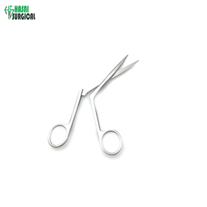 กรรไกรตัดจมูกความแม่นยำสูง สแตนเลสสตีล อุปกรณ์ผ่าตัดเสริมจมูก - Product Image 5