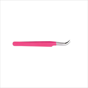 Pince à épiler professionnelle en acier inoxydable de haute qualité, antistatique, durable, 10 mm, instrument de beauté - Product Image 6