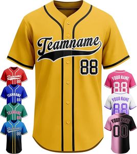 เสื้อเบสบอลพิมพ์ลายตามสั่งขายส่ง-โพลีเอสเตอร์ 100% ระบายอากาศได้ดี แห้งเร็ว พิมพ์ลายดิจิทัล บริการ OEM สำหรับมือสมัครเล่นและมืออาชีพ - Product Image 5
