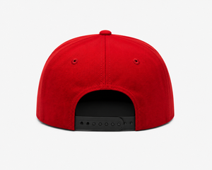 Wholesale High Quality 6 Panel Custom Embroidery Snapback Hat Red Black Two Tone <b>Flat</b> Brim Hip Hop Baseball <b>Cap</b> for <b>Men</b> Women - Product Image 3