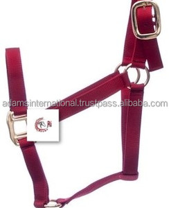 Cabestro de caballo de nailon acolchado suave multicolor, logotipo personalizado, producto ecuestre de la mejor calidad para montar - Product Image 4