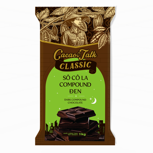 Fournitures pour pâtisseries, services de restauration et vente au détail, chocolat noir composé HALAL, bloc de cacao 1 kg, étiquette privée, exportation mondiale personnalisée - Product Image 1