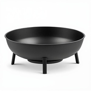 Brasero de jardin en métal Platinum Flame, conçu pour une ambiance extérieure exceptionnelle, idéal pour les jardins de luxe, les terrasses élégantes et les espaces haut de gamme. - Product Image 4