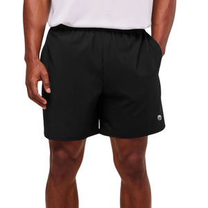 Pantalones Cortos Deportivos para Hombre, Corte Regular, 7 Pulgadas, Ligeros, para Gimnasio, Entrenamiento, Fitness, Color Negro - Product Image 1