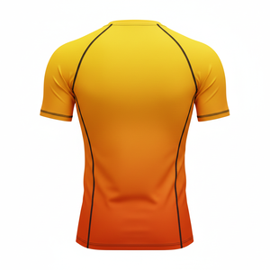 Camiseta de compresión sublimada al por mayor para hombres, mujeres y niños, para MMA, BJJ, Jiu Jitsu, entrenamiento sin gi, duradera, personalizada, para natación. - Product Image 2