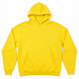 เสื้อฮู้ดดี้ทรงบ็อกซี่แบบโอเวอร์ไซส์ คอตตอน 100% คุณภาพสูง ดีไซน์เองได้ สำหรับทุกเพศ  ผ้าคอตตอนเนื้อหนา - Product Image 4