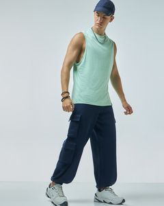 Pantalons personnalisés en gros pour vêtements : Polyester, Coton, Élégants, Amples, Coupe Droite, Automne, Mode, Cargo, Survêtement - Product Image 6