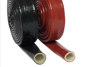 ปลอกหุ้มสายไฟทนความร้อนสูง SUNBOW SFS-003 ทำจากไฟเบอร์กลาสเคลือบด้วยซิลิโคนเรซิน ป้องกันไฟลาม ไม่กัดกร่อนด้วยด่าง 7-25KV - Product Image 2