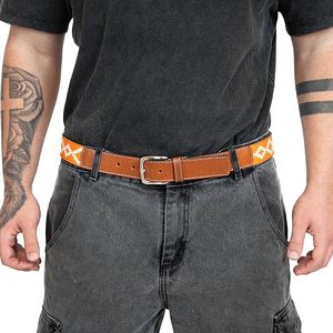 Ceinture en cuir véritable de qualité supérieure pour homme, extensible, à base de sangle, modèle 2026, au meilleur prix - Product Image 4