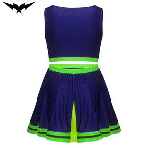 Costumes de cheerleading personnalisés Bigetron Sports pour adultes, prix d'usine, uniformes de compétition, costumes de cheerleaders, spandex/polyester pour femmes - Product Image 6