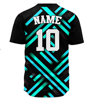 Maillot de baseball personnalisé respirant 100 % polyester pour entraînement d'équipe, unisexe adulte, haute qualité, antibactérien, séchage rapide