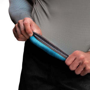 T-shirt Rashguard Homme Col Montant Musculation Surf Polyester/Coton Séchage Rapide Fitness Gym Course Personnalisable Logo Couleur 100% Haute Qualité - Product Image 6