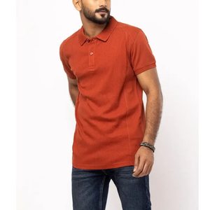 Polo de sport décontracté pour homme de haute qualité, à manches courtes, motif uni, en coton, idéal pour le golf, collection été - Product Image 5