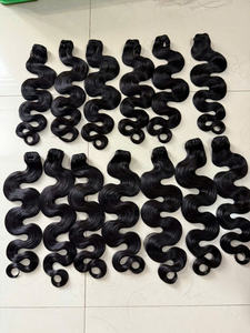 Meilleures ventes en gros de cheveux humains vierges non traités à 100% pour le corps, vague corporelle, lot de cheveux humains vierges du Vietnam - Product Image 4