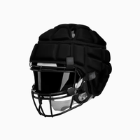 Nouvel Arrivage Housse de Casque de Moto Portable Légère en ABS/EVA Antidérapante Respirante Résistante aux Chocs, Casquette de Scrum de Football Souple