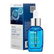 Dr. V8 Soluzione Anti-Età 30ml con Collagene in Fiale per Cura Mirata del Viso con Sconto 1 Pezzo - Product Image 1