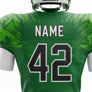 Uniforme de Fútbol Americano Personalizado con Impresión Directa de Fábrica 2026 |   Ropa Deportiva Transpirable de Manga Corta Unisex |   Color del Logotipo - Product Image 4