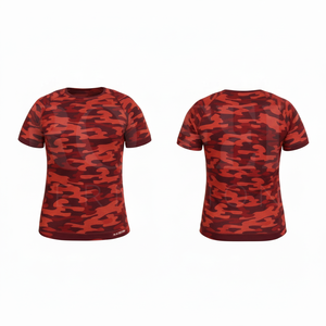เสื้อยืดแขนสั้นลายพรางแบบใหม่สั่งทำได้ ระบายอากาศดี สวมใส่สบาย เหมาะสำหรับกิจกรรมกลางแจ้ง คอเสื้อแบบคอกลม ผลิตจากผ้าฝ้าย - Product Image 2