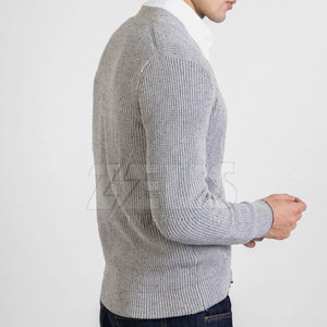 Cárdigan Personalizable de Moda para Hombre, Tejido, Manga Larga, Abierto por Delante, Diseño con Botones, Corte Regular, Puños Acanalados, Color Liso, para Uso Diario - Product Image 3