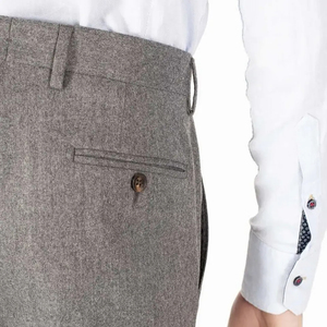 Pantalones de Traje para Hombre Hechos a Medida, OEM, Nueva Moda, Transpirables, de Secado Rápido, Personalizados, Elegantes, para Uso Formal - Product Image 3