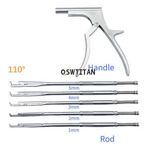Juego de Instrumentos Quirúrgicos de Neurocirugía Espinal Dentavex: Rongeur Kerrison Giratorio de Acero Inoxidable para Laminectomía Espinal - Product Image 4
