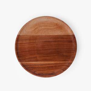 Modern Wooden Serving Tray With Ball Feet Reusable Fruit <b>Platter</b> For Table Decor - Product Image 6