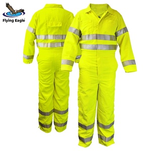 Vêtements de travail de sécurité imperméables, veste et pantalon réfléchissants, vêtements de travail de construction haute visibilité - Product Image 1