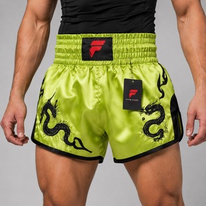 Pantalones cortos de Muay Thai duraderos, diseñados para una práctica exigente, con comodidad premium y una libertad de movimiento superior. - Product Image 4