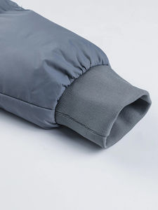 Veste en jean vintage pour homme de haute qualité, blanche, noire, verte - Respirante, écologique, coupe-vent, teinte en pièce, col roulé intégral - Product Image 3