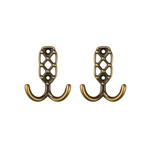 Antique Gleaming Golden Color Stainless Steel <b>Hooks</b> Durable Wall Hanging <b>Hooks</b> for <b>Bathroom</b> Towel Hang Stick for <b>Bathroom</b> - Product Image 1