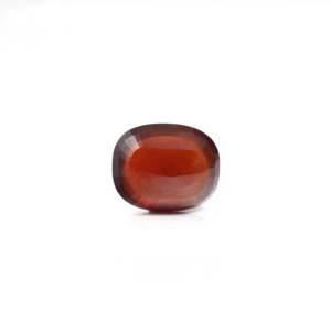 Handcrafted 6.95 Ct Oval Hessonite Gomed Loose Gemstone 11x6mm Natural Garnet Color for Fine Jewelry - Product Image 2