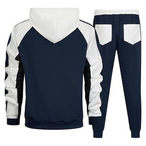Conjunto Deportivo de Algodón para Hombre |   Conjunto Deportivo Personalizado de Sudadera con Capucha y Pantalones Jogger - Product Image 2