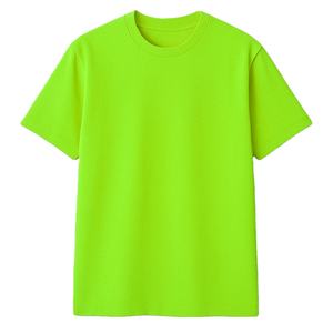 Camiseta de algodón vietnamita ecológica, suave, color verde lima, manga corta, con estampado gráfico frontal, estilo casual urbano. - Product Image 5