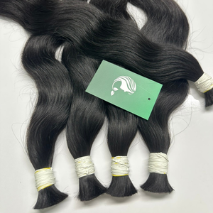 100% humain vietnamien coloré Ombre Remy Extension de cheveux meilleure qualité brut Double dessiné en vrac Extensions de cheveux avec commande d'échantillon - Product Image 2