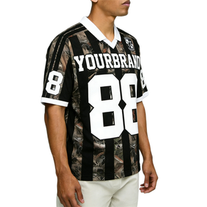 Camiseta de Fútbol para Hombre de Alta Calidad Nesta Sports, Estilo Vintage Camuflaje, Hombros Caídos, Jersey con Estampado Personalizado - Product Image 5