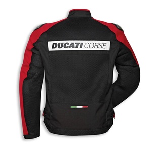 Chaqueta de Motocicleta Ducati para Hombre, Primavera, con Protección CE, Transpirable, Impermeable, de Cordura, con Logotipo Frontal, para Turismo - Product Image 2