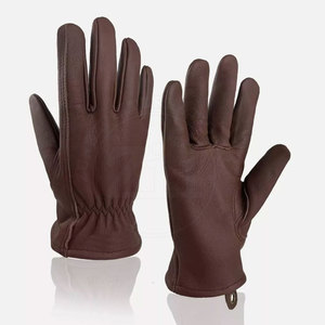 ถุงมือหนังคุณภาพพรีเมียมสำหรับงานช่าง-กันน้ำและป้องกันการบาด ทนทานสำหรับใช้งานกลางแจ้ง - Product Image 1