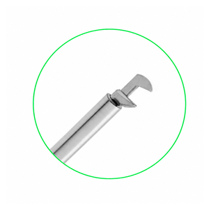 Tijeras de Corte Vertical Oftálmicas de Titanio de Calidad Superior para Vitreo Retinal, Puntas de 80 Grados Disponibles en 20G a 25G - Product Image 5