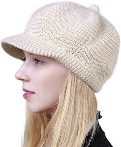 Bonnet d'hiver unisexe personnalisé avec logo sérigraphié, en tricot côtelé 100 % acrylique, chaud et à revers, 48-50 cm, vente en gros - Product Image 5