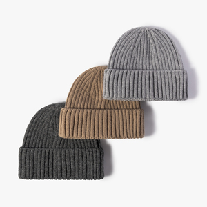 Solid Color Cotton/<b>Wool</b> Breathable Waterproof Customizable Reasonable Price High Quality Casual Outdoor <b>Men</b> Women Beanie <b>Hats</b> - Product Image 6