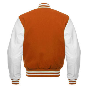 2020 Men's Baseball <b>Jacket</b> <b>Slim</b> <b>Fit</b> Stylish Brand Design for College Fashionable Sheep Fur Button Decoration Knitted for Winter - Product Image 3