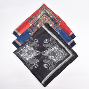 Pañuelos de Seda 100% para Mujer, Pañuelo Cuadrado Personalizado con Logotipo, Pañuelo de Seda 100% de Lujo - Product Image 4
