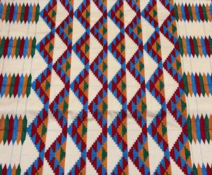 Tela de Algodón con Diseño Geométrico, Textil Tejido con Patrón Vintage para Decoración del Hogar - Product Image 2