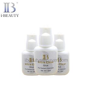 Adhesivo para Extensiones de Pestañas I-Beauty - Pegamento Ultra Transparente ib de 10 ml, Calidad Superior de Corea del Sur, Pegamento para Pestañas ib - Product Image 1