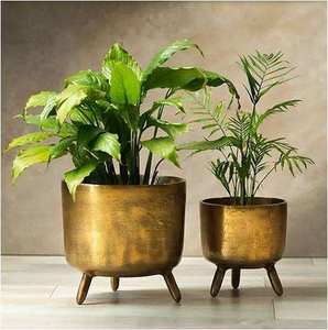Macetas Modernas de Hierro Cromado de Primera Calidad para Hogar y Jardín, Precio al por Mayor, Calidad Superior, Personalizables - Product Image 4