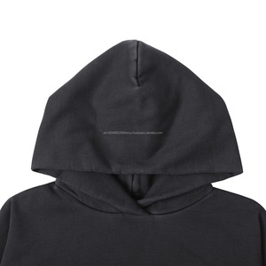 Sudaderas de Felpa Francesa de Doble Capa OEM, 100% Algodón, Sudadera con Capucha Personalizada con Efecto Desgastado por el Sol, Sudadera con Capucha Lavada al Ácido - Product Image 3