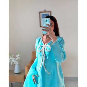 Conjunto de Traje de Fiesta para Mujer de Diseñador con Top, Pantalón y Dupatta - Product Image 5