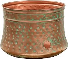 Jardinière en métal au design moderne, élégante pour la maison et le jardin, pots et jardinières gris clair mat avec finition thermolaquée pour les succulentes - Product Image 5